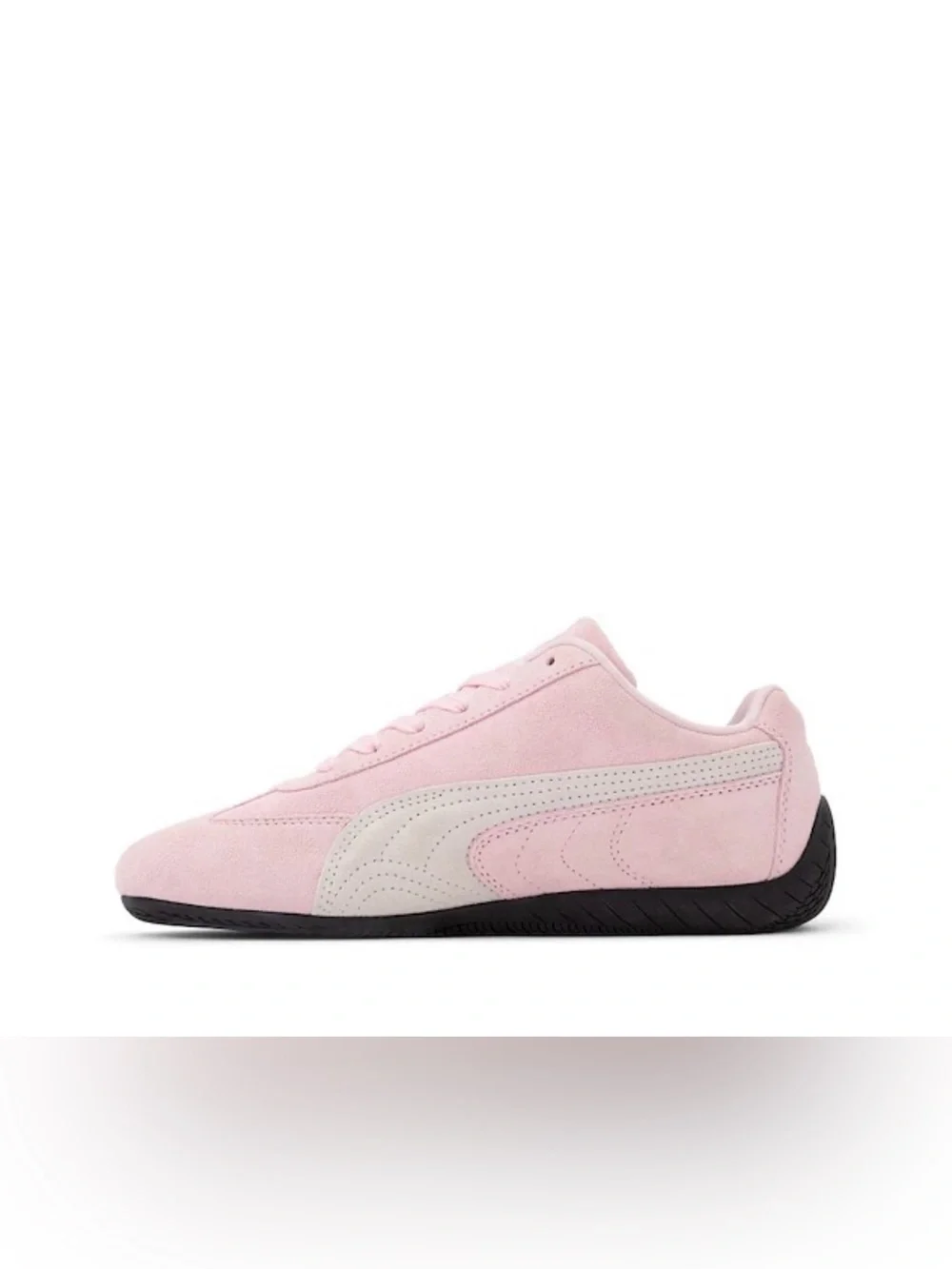 PUMA Speedcat OG Pink Suede Low-Profile Sneakers - Picture 3 of 8